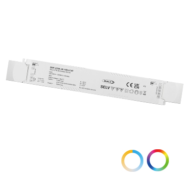 100W 恒壓48V DT8 DALI-2 四通道調(diào)光調(diào)色電源